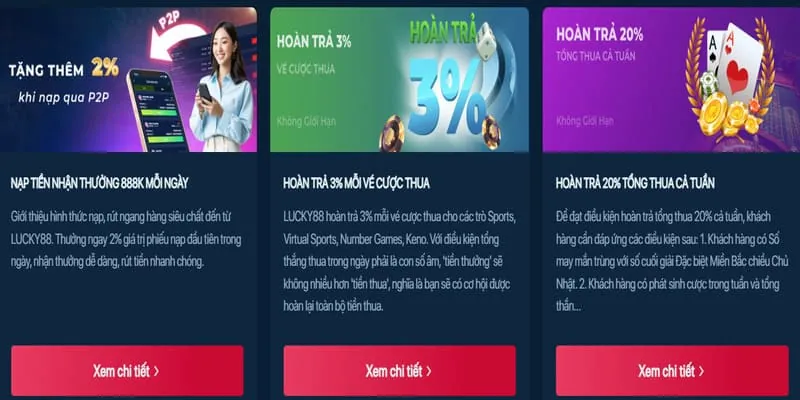 So sánh khuyến mãi 39bet với đối thủ
